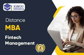 IGNOU MBA in Fintech Management
